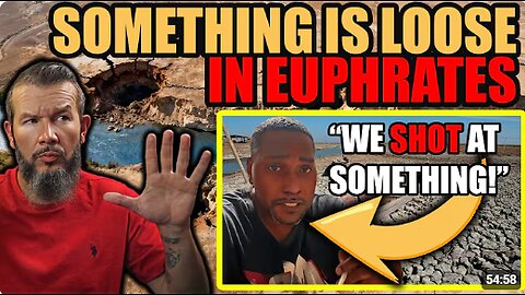 4 Angels UNDER Euphrates ESCAPED as River Dries He SAW It Happen