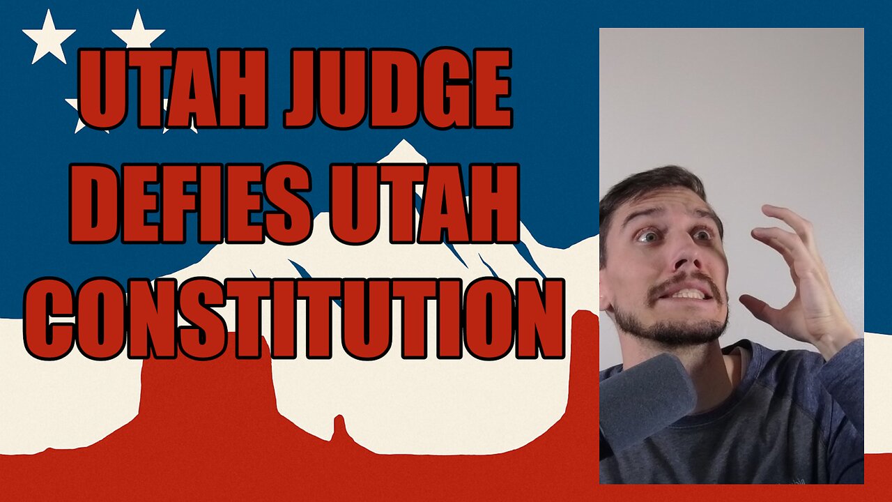 Utah Judge Defies Utah Constitution and Picks a New Congressional Map