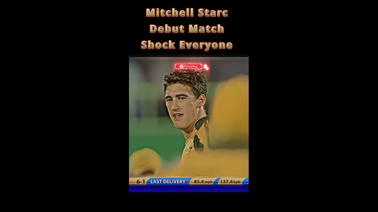Mitchell starc on debue