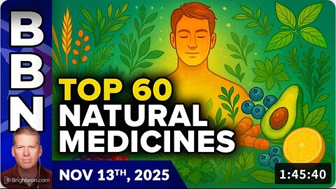 TOP 60 most potent natural medicine solutions.