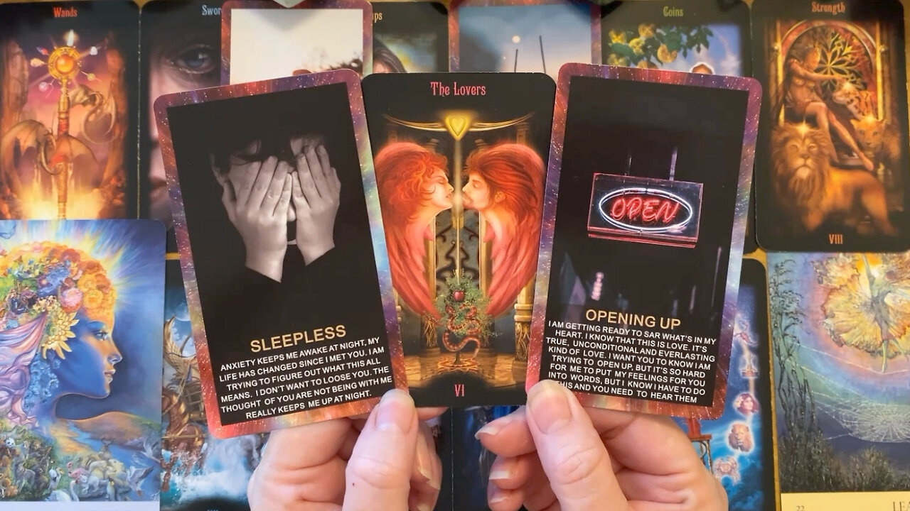SOMEONE HAS BEEN UP ALL NIGHT THINKING ABOUT YOU & READY TO REVEAL THIS 😍 (LOVE TAROT READING) ♥️