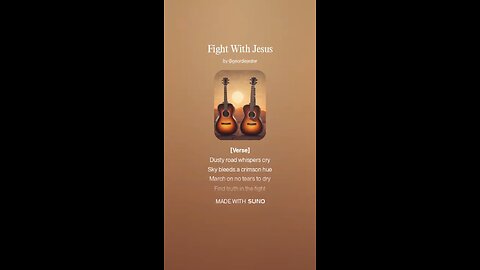 fight with jesus #song #prayer #jesus