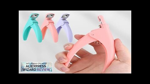 Professional Nail Art Clipper Special Type U Word False Tips Edge Cutters Review