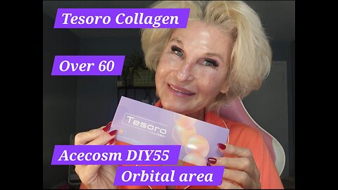 Tesoro Collagen Acecosm.com DIY55 Orbital area crows feet improve scars