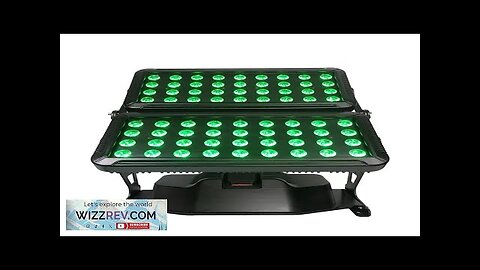 1 pcs Christmas outdoor Decor led wall washer dmx city color 72x18w Review