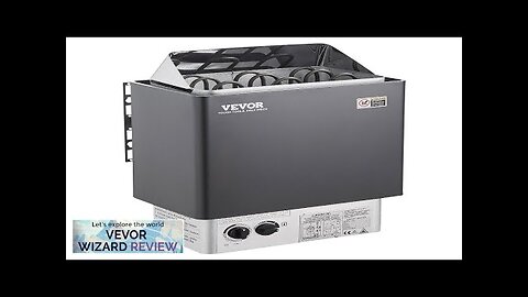 VEVOR Sauna Heater 4.5KW 220V Electric Sauna Stove Steam Bath Sauna Heater Review