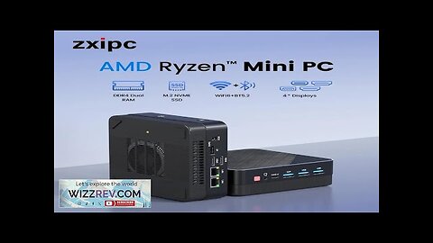 ZXIPC Mini PC Ryzen 7 5800U 4800H 4500U 5500U DDR4 16GB 512GB Review