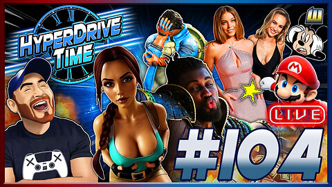 HyperDrive Time 104 – Is Ubisoft Finished? Disney Drops DEI & Tomb Raider Dev Hit With Layoffs