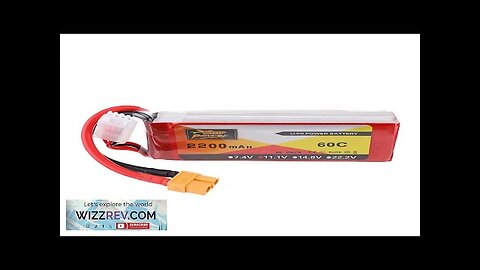 ZOP Power 11.1V 2200mAh 60C 3S Lipo Battery XT60 Plug for RC Review