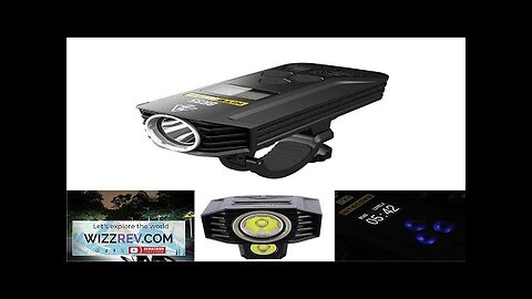 NITECORE BR35 1800Lm Super Brightness Bike Headlight 6800mAh Battery Dual Distance Beam Review