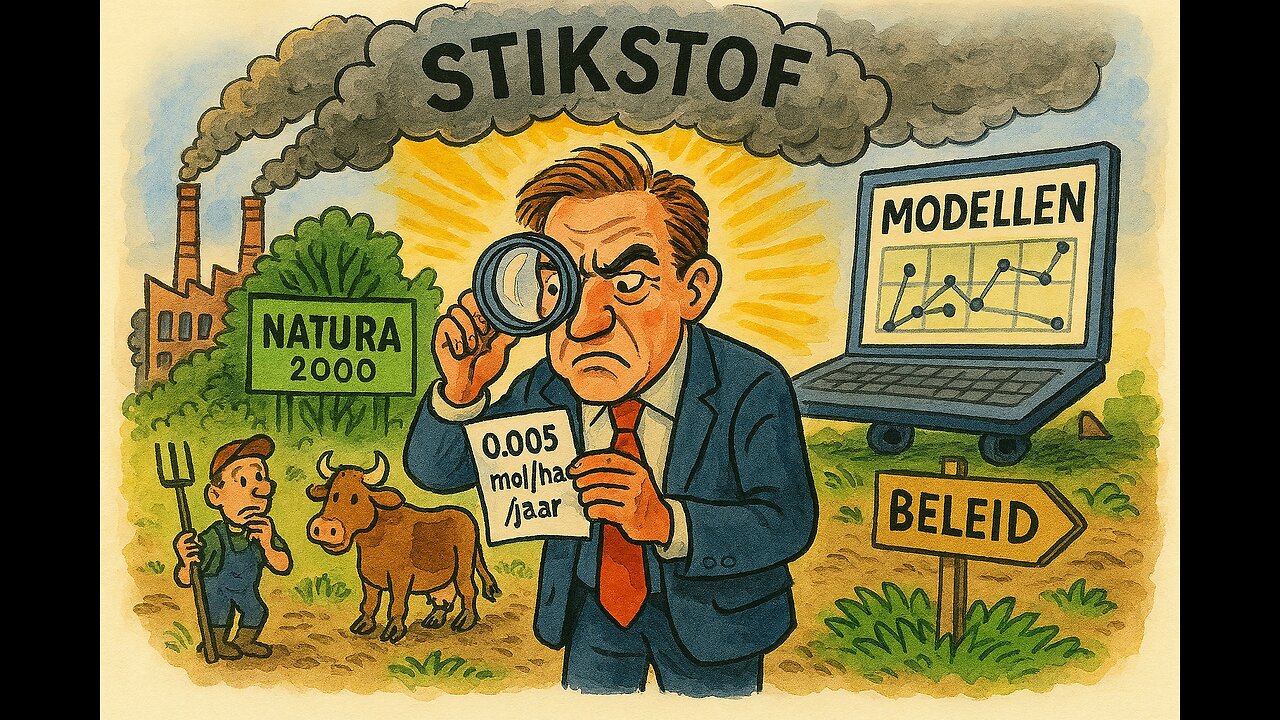 Hoogleraar Ronald Meesters kraakt NL stikstofbeleid.
