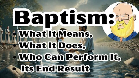 Understanding the Significance of Baptism in Christianity | Cogitations