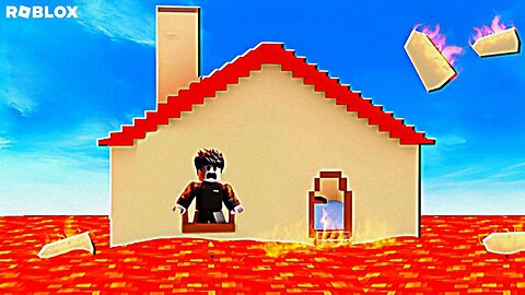 Jugando El Suelo es Lava en Roblox - Gameplay Español