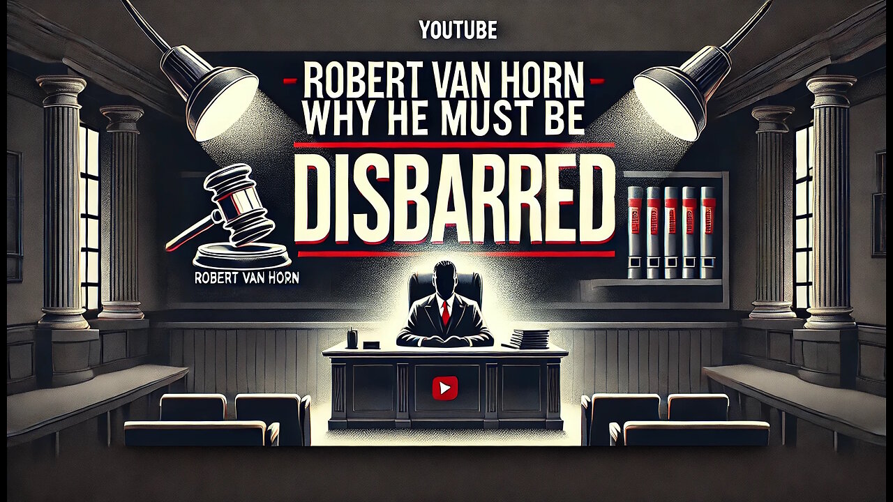 Exposing Robert Van Horn: Why He Must Be Disbarred