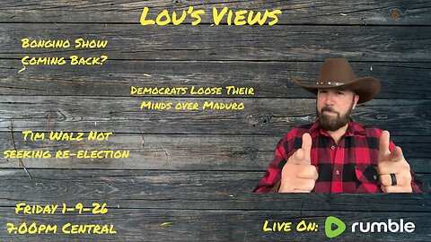 #213 - Bongino's Comeback, Maduro Busted, Walz Quits: America's Shockwave Week!