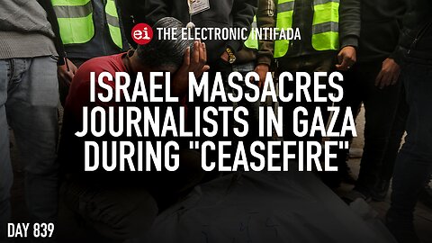 Israel massacres journalists in Gaza during "ceasefire," with Nora Barrows-Friedman