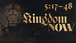 Matthew 5:17–48 | Kingdom Now: Guilty as Charged