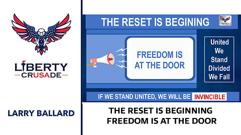 The Reset is Beginning.
