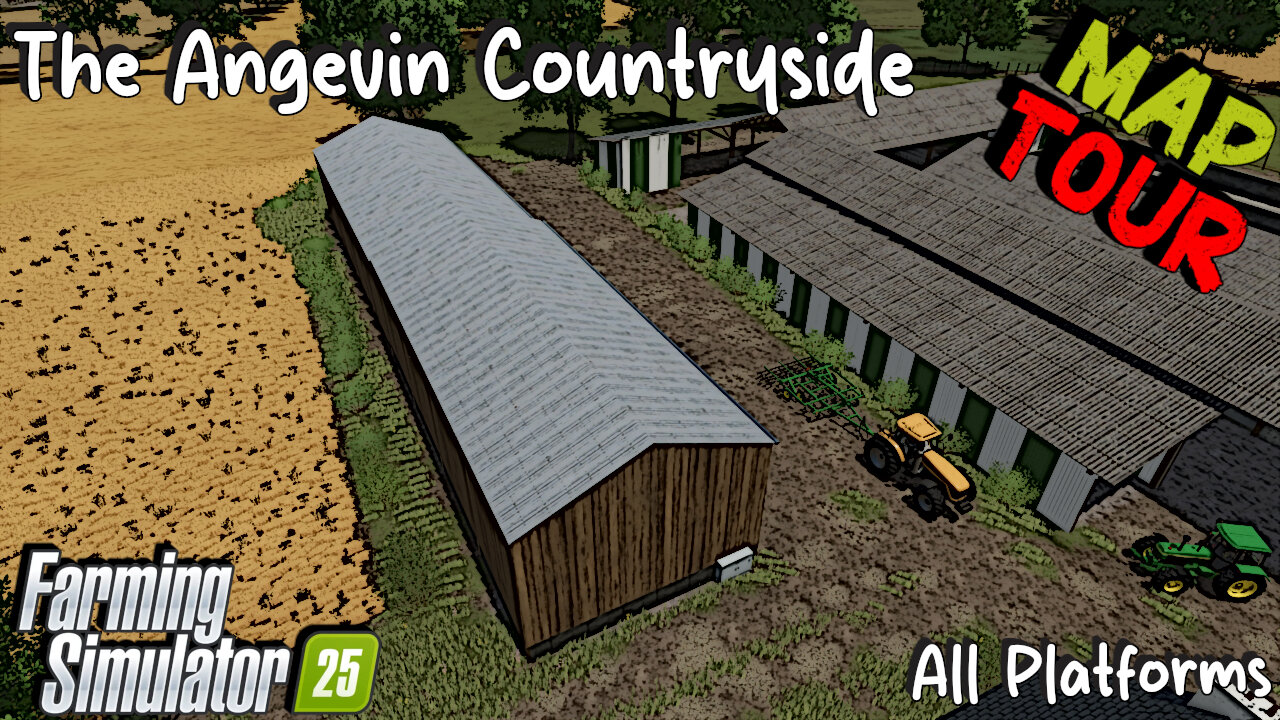Map Tour | The Angevin Countryside | All Platforms | Farming Simulator 25