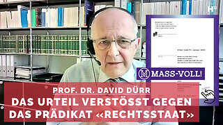 Prof. David Dürr im exklusiven HOCH2-Interview zum Bundesverwaltungsgerichtsurteil gegen MASS-VOLL