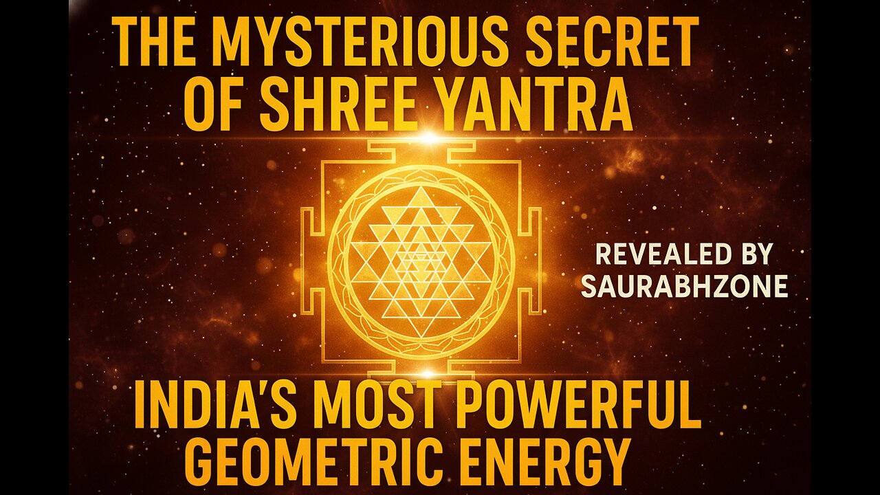 The Mysterious Secret of Shree Yantra – India’s Most Powerful Geometric Energy