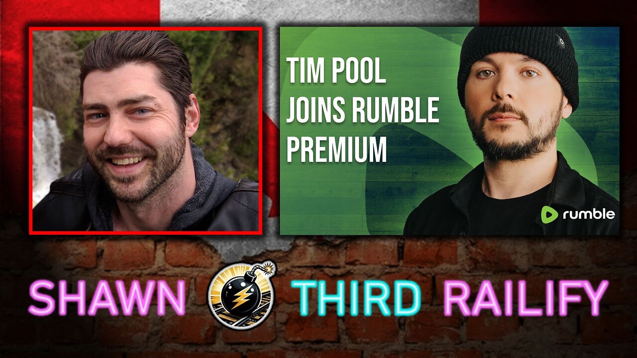 Shawn of @thirdrailify 's hilarious response to @Timcast joining Rumble.