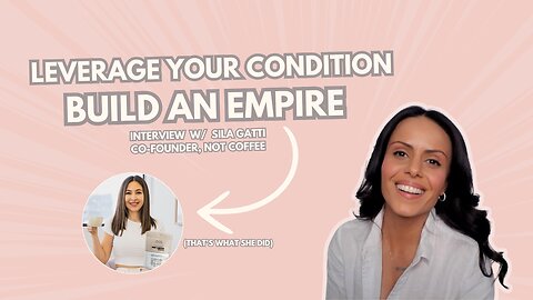 Building A Coffee Alternative Empire w/ Sila Gatti, Co-Founder, NOT COFFEE