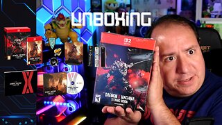 Unboxing Daemon X Machina: Titanic Scion | Unlimited Edition | Nintendo Switch 2
