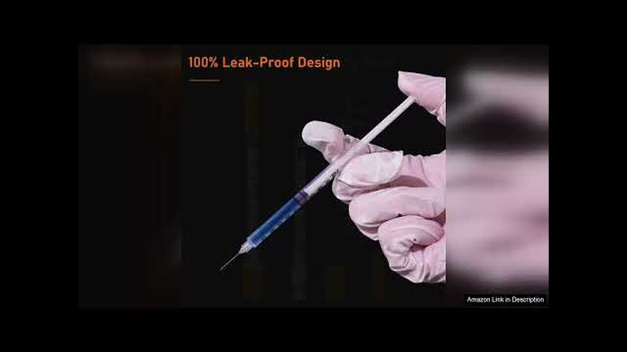 1ml Syringe with 30Ga 1/2in Needle Individually Wrapped Pack of 20 Review