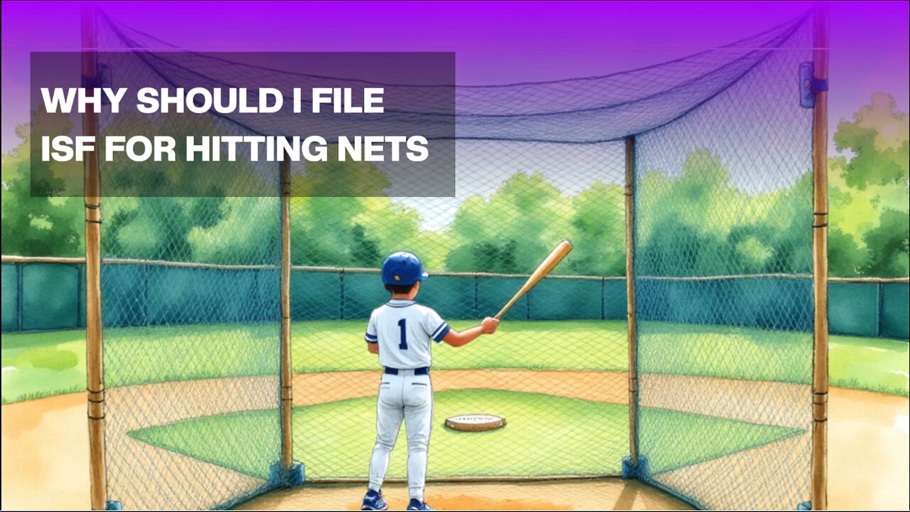 Why Should I File ISF For Hitting Nets