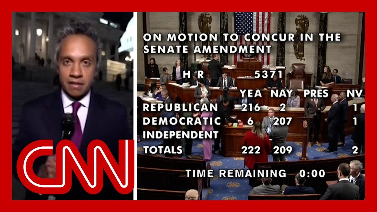 House votes to end longest shutdown in US history