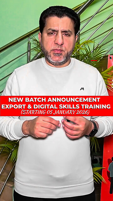 One-Month Export Business Mastery | New Batch Opening