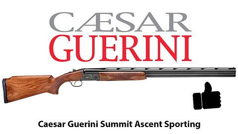 Quick look at the new Caesar Guerini Summit Ascent Sporting 12 Gauge Shotgun Review!