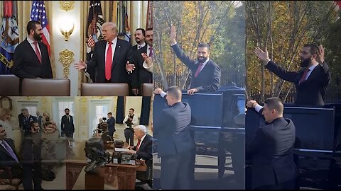 UNSEEN MOMENTS: Trump Hosts Syrian President Al-Sharaa at White House