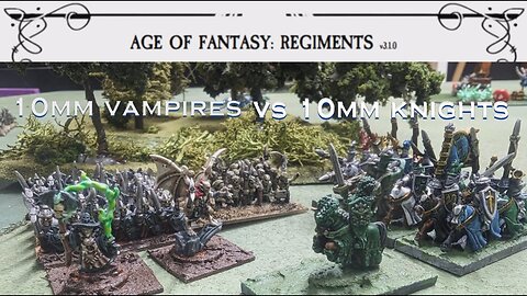 One Page Rules 3.1 Fantasy Regiments 10mm Knights and Vampires