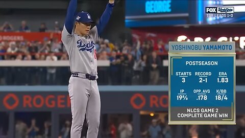 Yoshinobu Yamamoto pitches a COMPLETE GAME in the World Series! | 山本由伸ハイライト