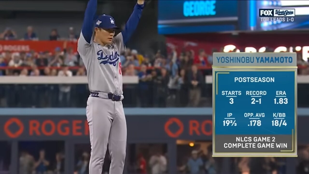 Yoshinobu Yamamoto pitches a COMPLETE GAME in the World Series! | 山本由伸ハイライト