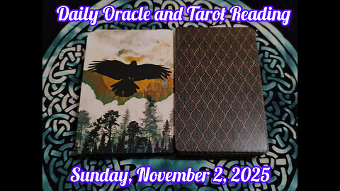 Daily Oracle and Tarot Reading: Sunday, November 2, 2025