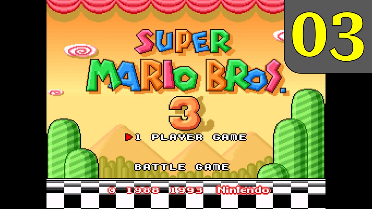 Super Mario Bros. 3 - Superplay (Part 3/25)