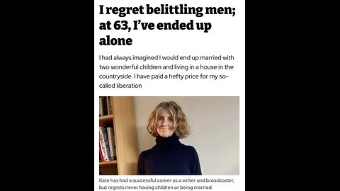 Societal Narcissism - Feminism's Consequences