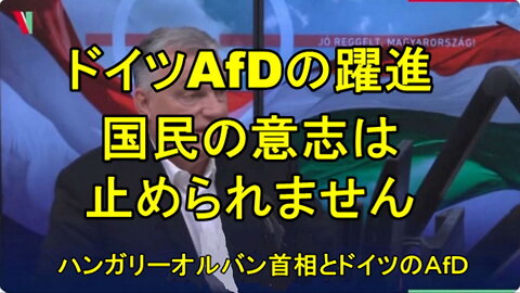 ドイツのための選択肢（AfD）の政策が実施されたら、ハンガリーには良いことだ。