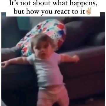 ✨ Life is 10% What Happens & 90% How You React ✨