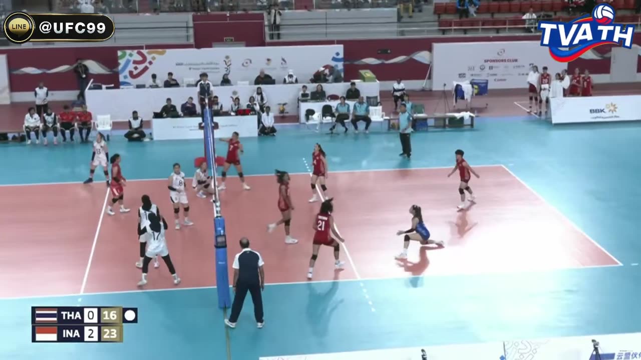LIVE! ถ่ายทอดสด เอเชียนยูธเกมส์ วอลเลย์บอลหญิง