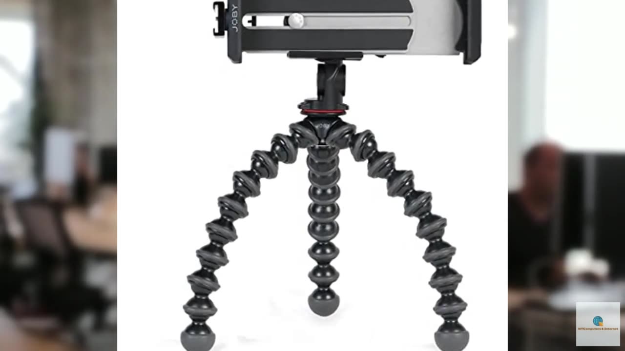 JOBY GripTight Tablet PRO 2 GorillaPod – Supports Up to 23.5cm/9.25" Wide Tablet