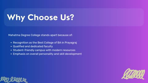 Best College of BA in Prayagraj