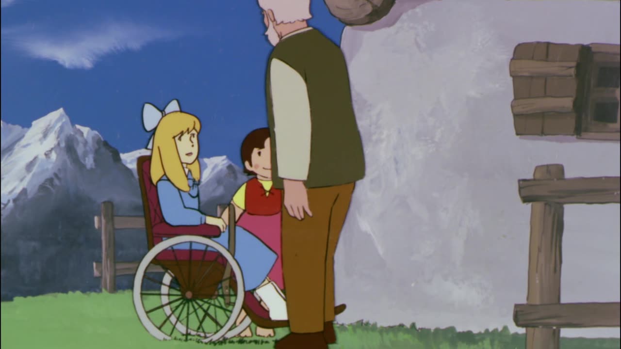 Heidi - T01E50 - Clara se tiene de pie