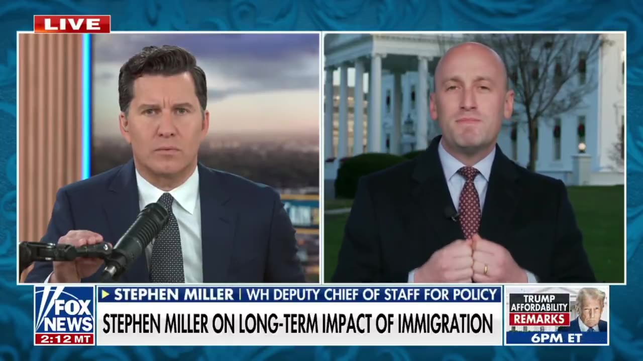 Stephen Miller Is Going Berserk on Foreigners Coming Into the United States