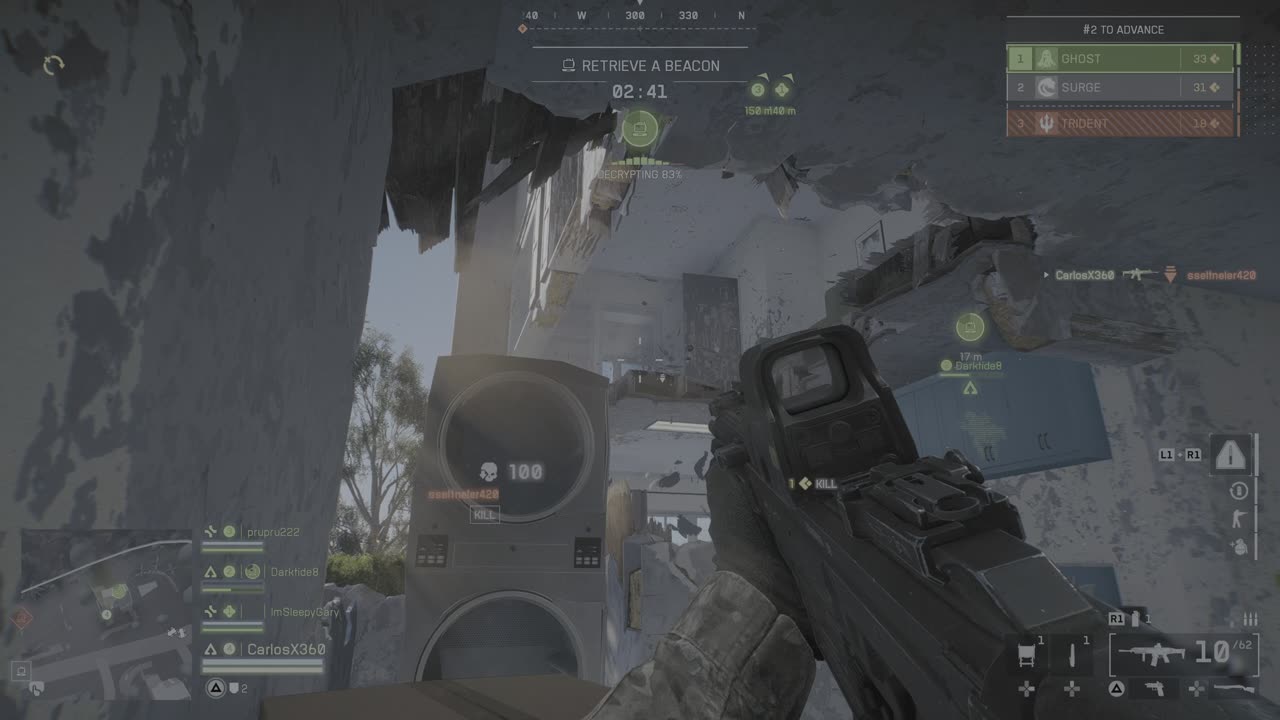 CarlosX360's Battlefield: RedSec gameplay clip (3)