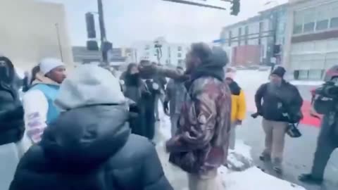 Incredible Video: leftist are randomly chasing down white men and brutally attacking them