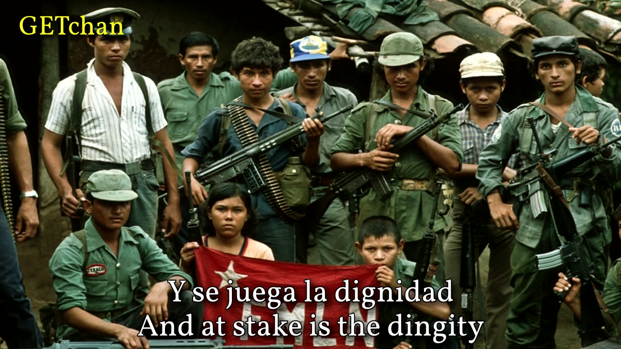 No a la intervención - Salvadorian Revolutionary Song